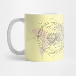 Splash Painted Mandala Mug